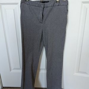 Cropped Mario Serrani Black and White Trousers